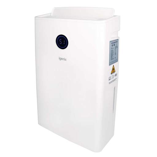 Igenix 20 Litre Per Day Dehumidifier White