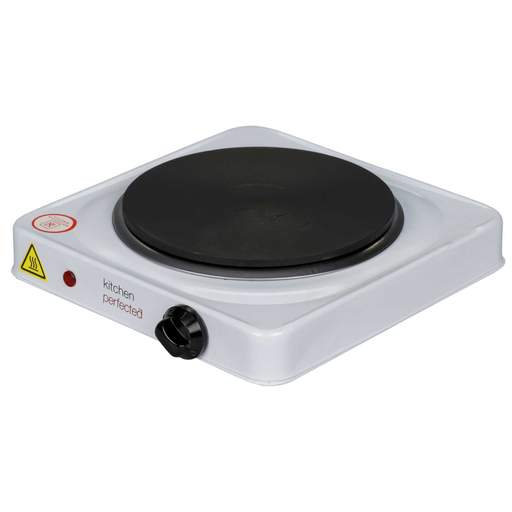 1.5kW Single Hotplate White