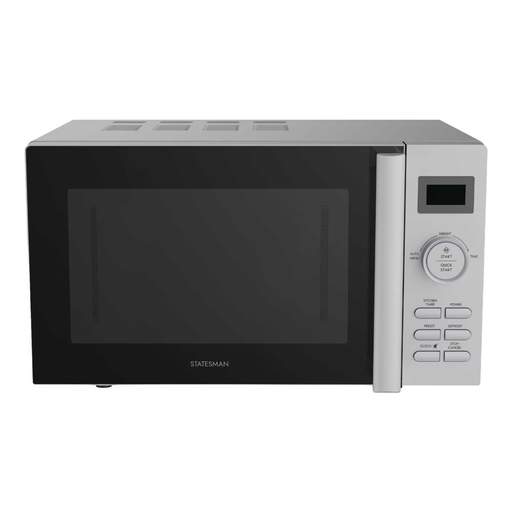 Statesman 20L 800W Digital Solo Microwave Silver