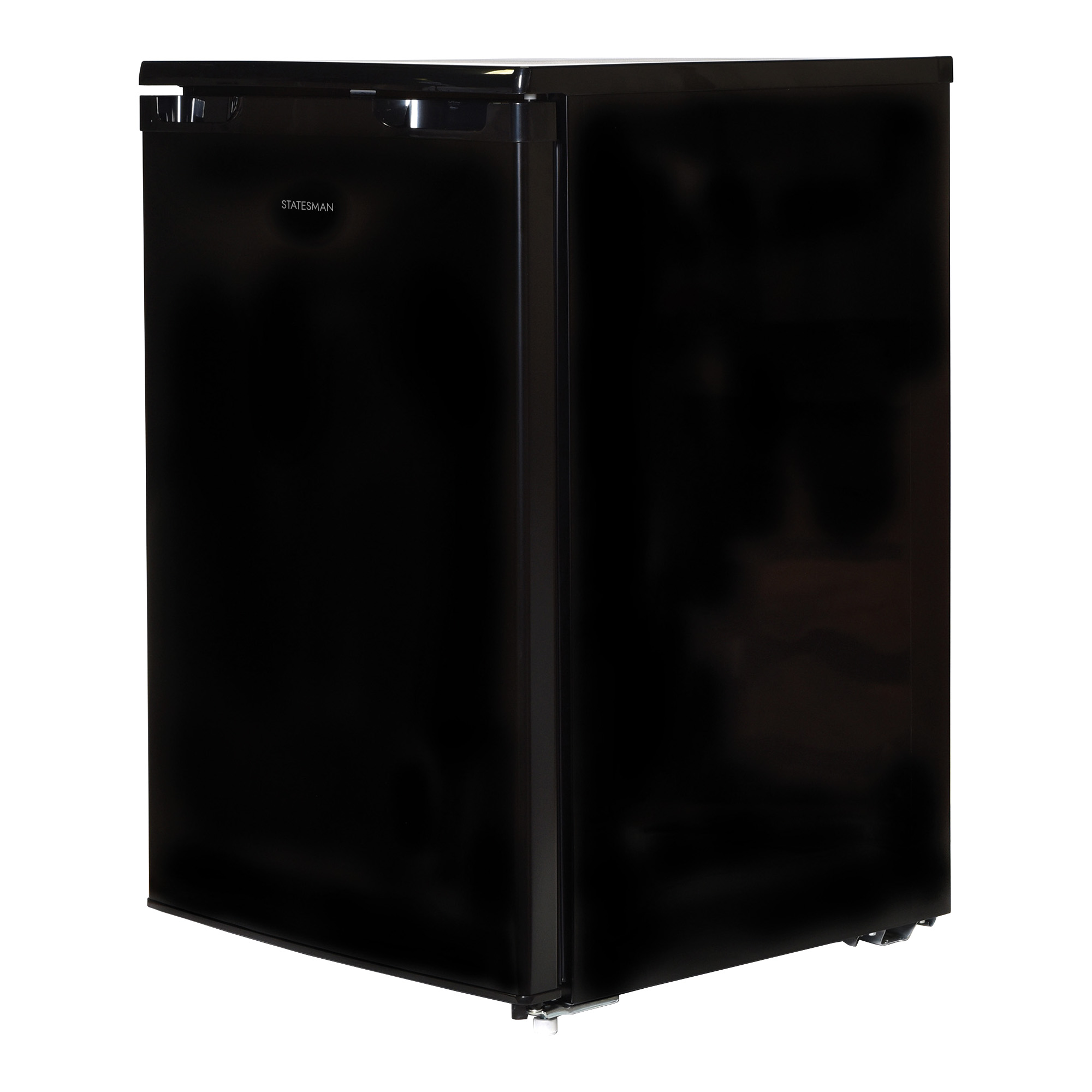 Statesman U355B Under Counter Freezer, 86 Litre, Black - Groceries
