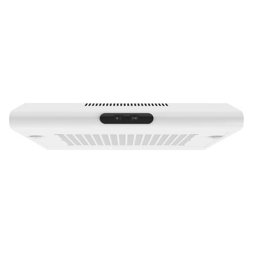 Cookology VISOR600WH 60cm White Visor Extractor Hood With Carbon Filter