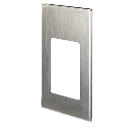 Proofvision Replacement Faceplate Brushed Steel for Electric Toothbrush Charger