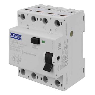 Proteus 125A 4 Pole 300mA Type S Time Delay RCD (125/4/300TD) | CEF