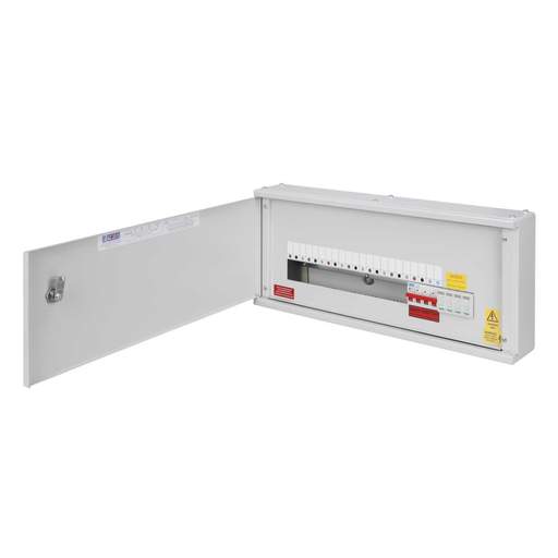 8p Incomer Proteus 6 Way TP+N Horizontal Distribution Board with 100A Incomer and ...