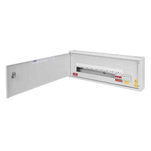 8p Incomer Proteus 8 Way TP+N Horizontal Distribution Board with 100A Incomer and ...
