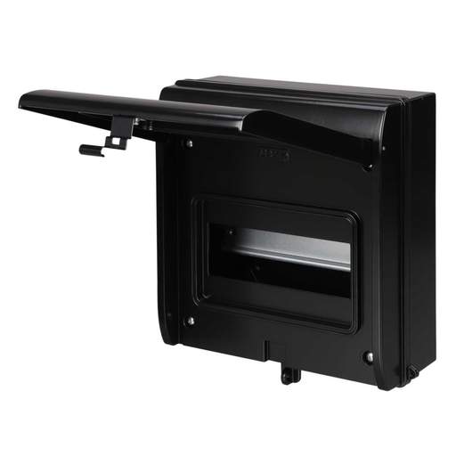 Proteus EV 8 Module Matt Black Metal Clad IP65 Enclosure