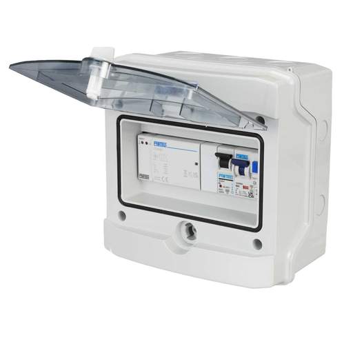 Proteus EV 40A 6kA EV Distribution Board with PME Fault Detection IP65