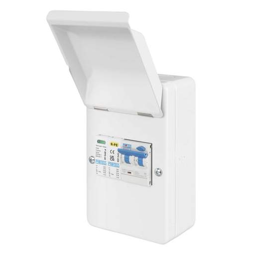 Quadro Elettrico PROTEUS (E.V) 5 Moduli - Interruttore RCBO 40A 30mA E SPD Tipo 2 - Nuovo