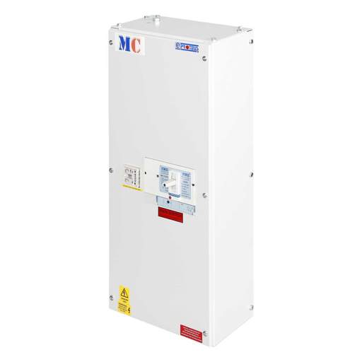 Proteus 125A Four Pole 36kA Enclosed MCCB with Adjustable Type A Earth Leakage Unit