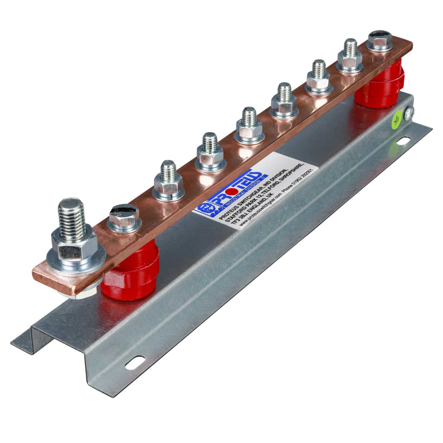 Proteus 6 Way Standard Earth Bar (PEB6) CEF