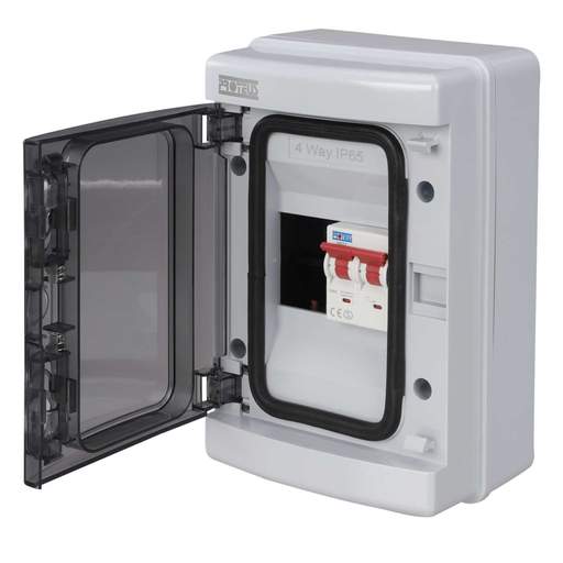 Proteus 2 Way 100A DP Isolator Incomer Insulated Consumer Unit IP65