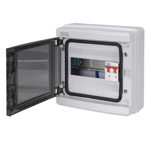Proteus 4 Way 100A DP Isolator Incomer Insulated Consumer Unit IP65