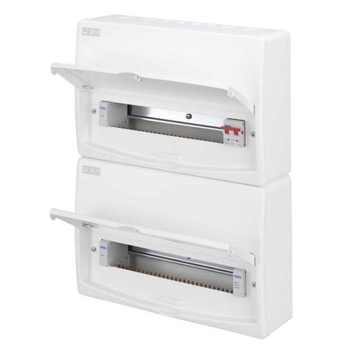 Proteus 31 Way Dual Row 100A Isolator Incomer Metal Clad Consumer Unit