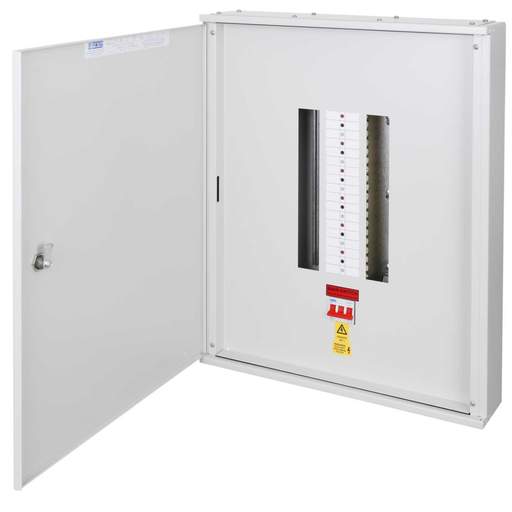 Proteus XL 12 Way 125A TP+N Type B Distribution Board with 125A Isolator Incomer