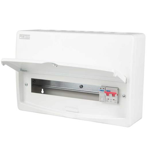 Proteus 13 Way 100A Isolator Incomer Metal Clad Consumer Unit with Type 2 SPD
