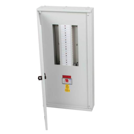 Proteus 12 Way TP+N Type B Distribution Board with 200A Isolator Incomer