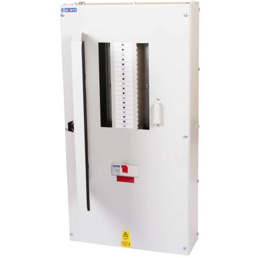 Proteus 12 Way TP+N Type B Distribution Board with 250A Isolator Incomer