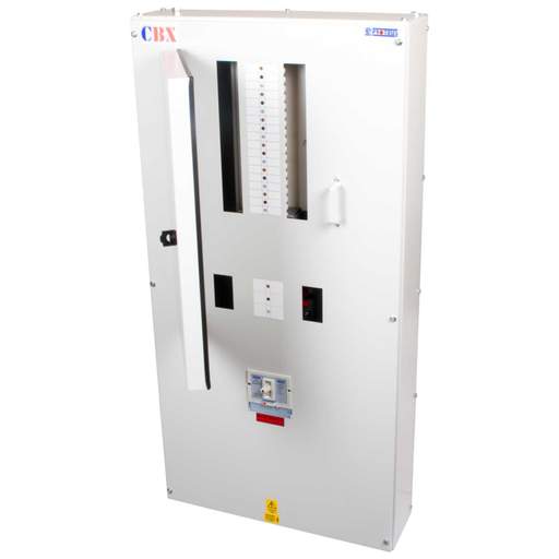 Proteus 12 + 2 Way TP+N MCB Combination Board with 250A Isolator Incomer