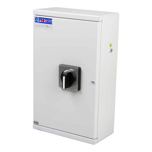 Proteus Euro 63A TP+N Metal Isolator Switch Disconnector