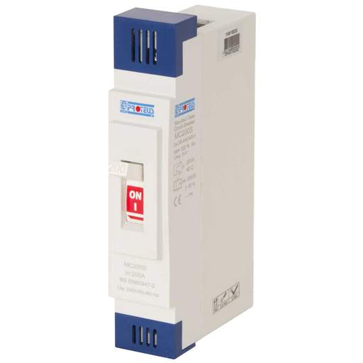 Proteus 200A Single Pole 36kA MCCB