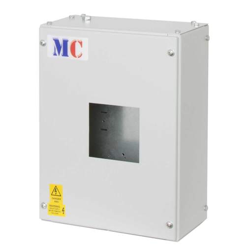 Proteus 16-100A MCCB Enclosure Suitable for Single Pole or Triple Pole MCCBs