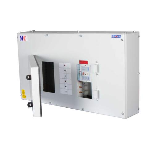 Proteus 3 Way 250A TP+N Panelboard with 250A TP Switch Disconnector Incomer