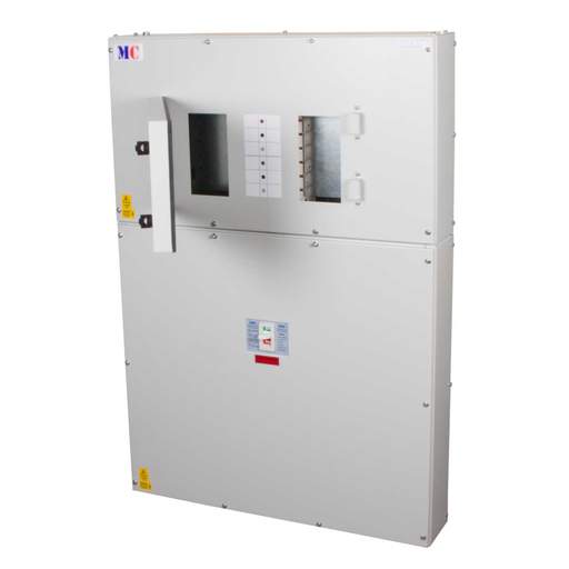 Proteus 4 Way 400A TP+N Panelboard with 400A TP Switch Disconnector Incomer