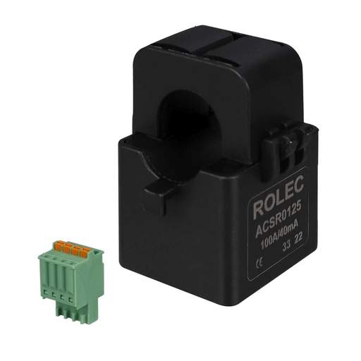 Rolec EV 100A 35mm² Screened CT Clamp with Connector