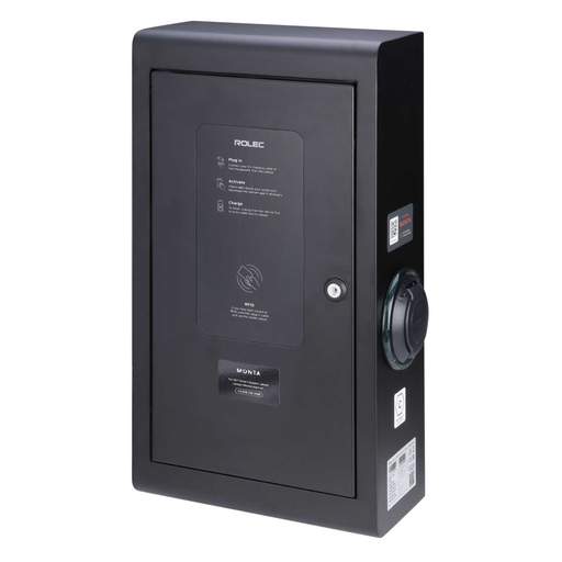 Rolec EV SecuriCharge Smart EV Charger 22kW 1 x Type 2 Socket Black