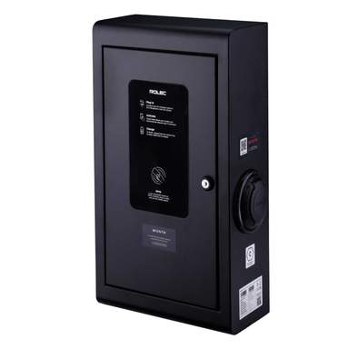 SecuriCharge Smart EV Charger 22kW 2 x Type 2 Socket Black