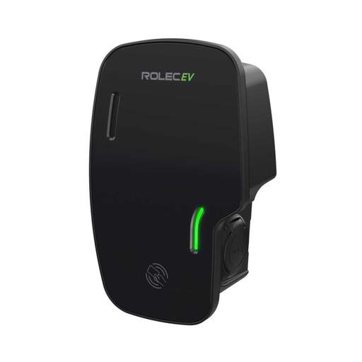 Rolec EV Zura Smart EV Charger 22kW 1 x Type 2 Socket Black