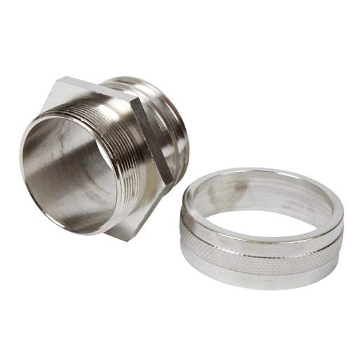 Ronbar 50mm Fixed Steel and PVC Flexible Conduit Glands (Sold in 1's)