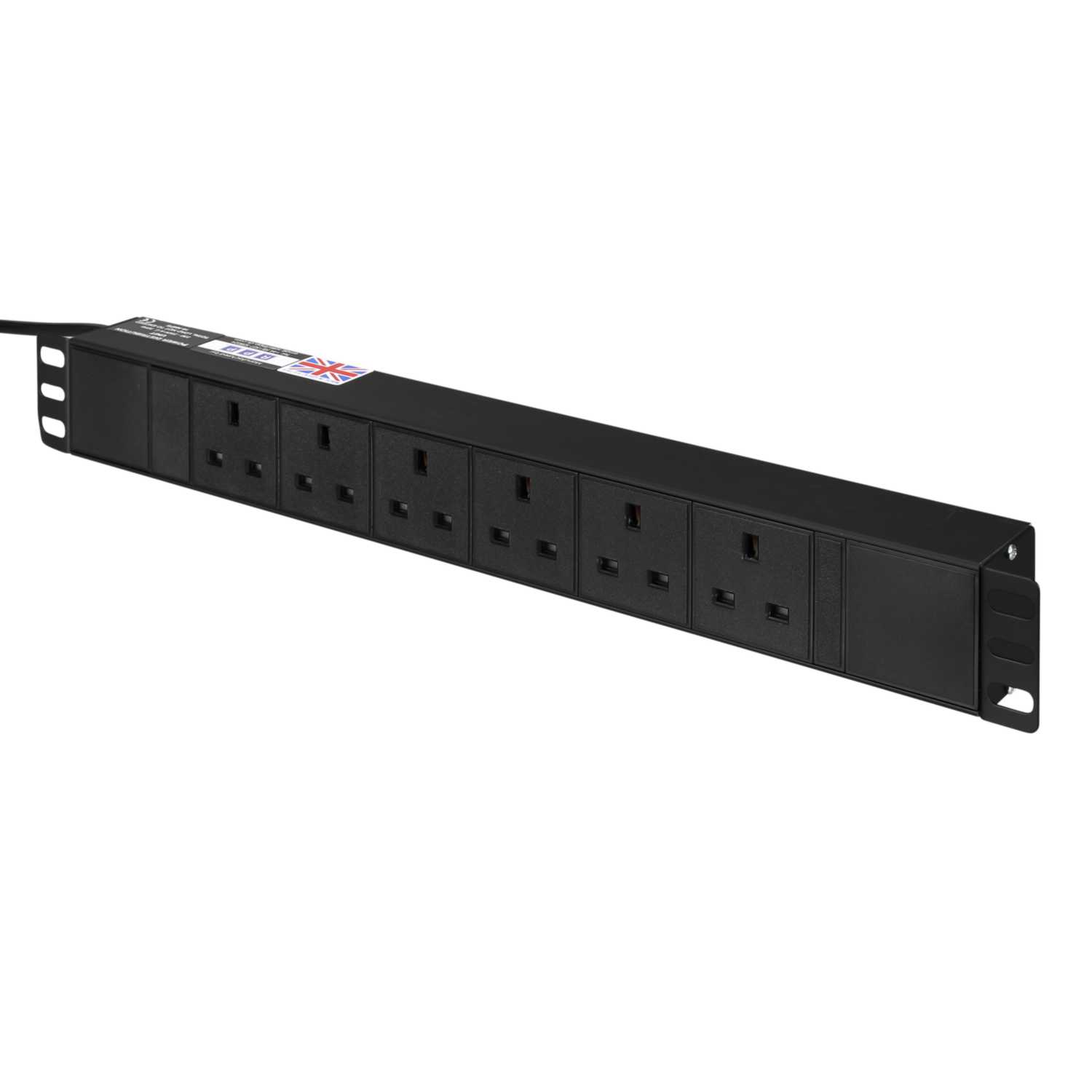 Rpp 6 way 19 horizontal rack mounted pdu x196 cef