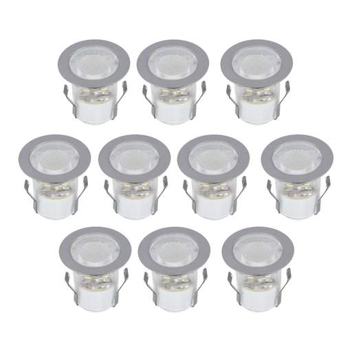 Saxby Lighting Ikon CCT LED Stainless Steel Decking Kit 6500K (Pack of 10)