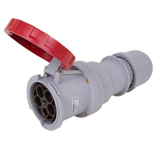 Scame Optima 125A 3P+N+E 415V Coupler IP67 Red