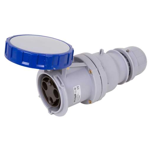 Scame Optima 63A 2P+E 230V Coupler IP67 Blue