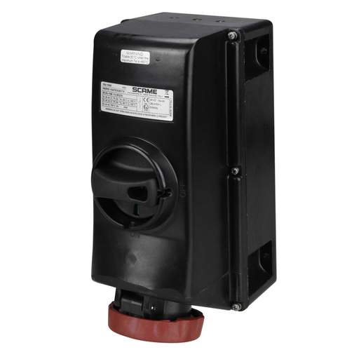 Scame Advance GRP GD Ex 16A 3P+E 415V Interlocked Socket