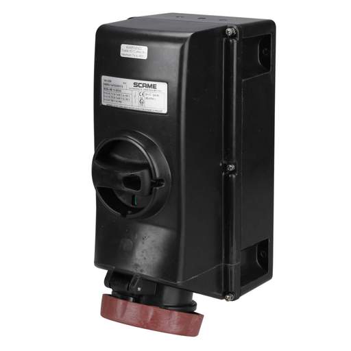 Scame Advance GRP GD Ex 32A 3P+E 415V Interlocked Socket