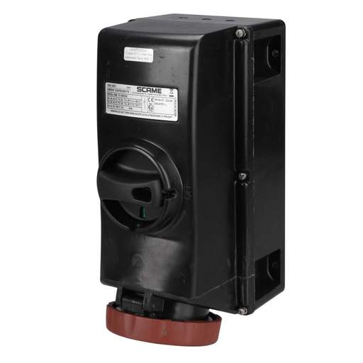 Scame Advance GRP GD Ex 32A 3P+N+E 415V Interlocked Socket