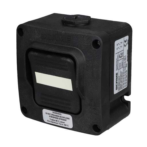 Scame 16A Double Pole Ex Switch