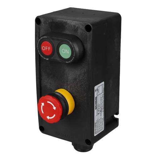 Scame On / Off Pushbutton / Emergency Stop Twist Release Ex Control Station