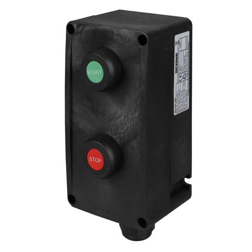 Scame Start / Stop Large Ex Pushbutton Station