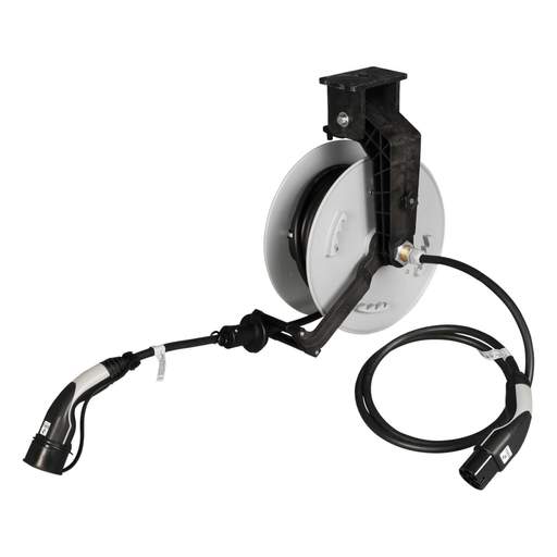 Schill 8m 22kW Type 2 Spring Return EV Cable Reel IP44