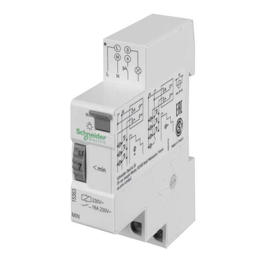 Schneider Acti9 Delay Off Timer 1 to 7 Minutes
