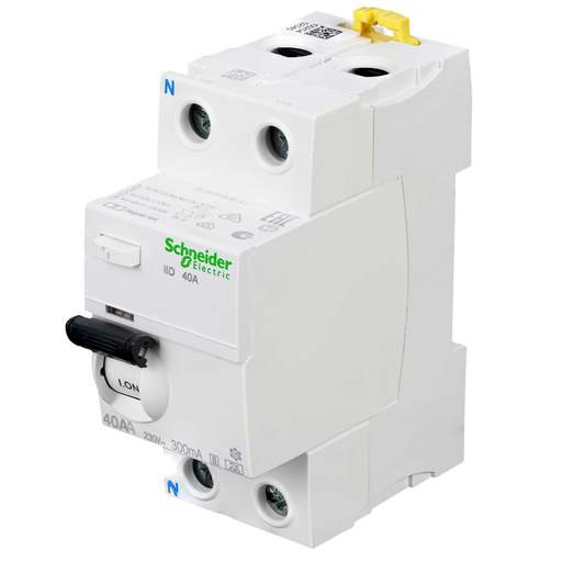 Schneider Acti9 40A 2 Pole 300mA Type A Selective Time Delay RCD