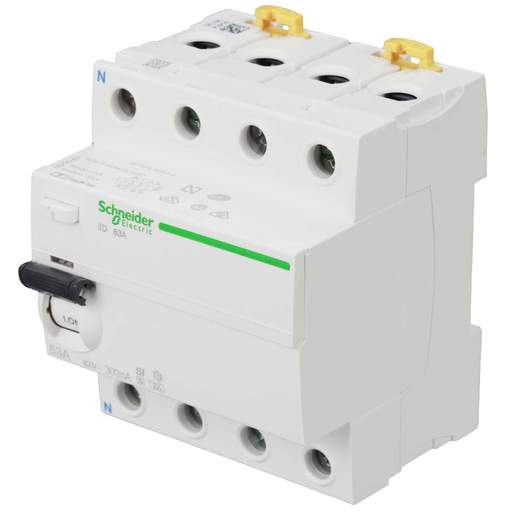 Schneider Acti9 63A 4 Pole 300mA Type A - SI Selective Time Delay RCD