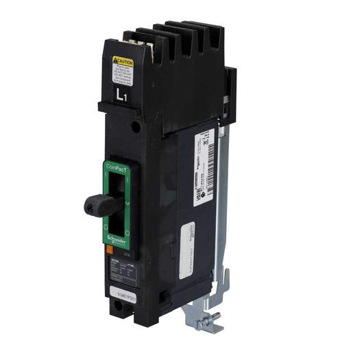 Schneider Square D I-Line 40A Single Pole 25kA NSX MCCB L1