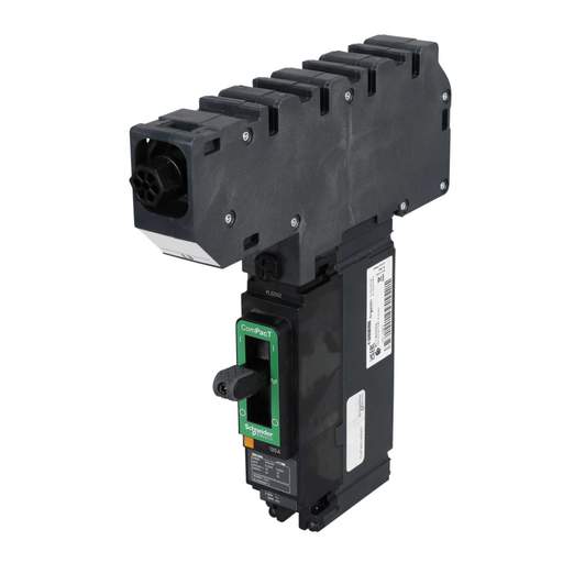 Schneider Merlin Powerpact4 100A Single Pole 25kA NSX MCCB L3