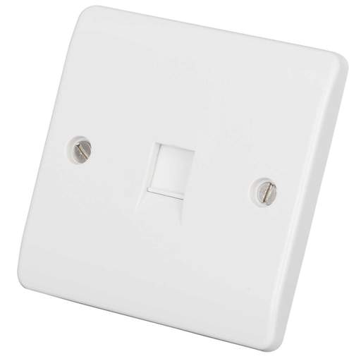 Scolmore Click Mode 1 Gang RJ45 CAT5E Socket (CMA131) | CEF