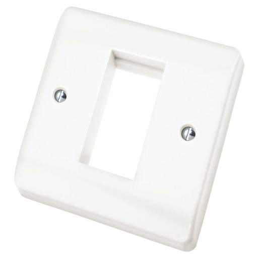 Scolmore Click Mode 1 Gang 1 Euro Module Front Plate